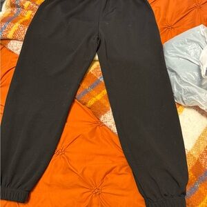 SHEIN Black Track Pants